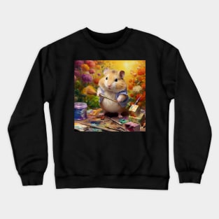 Farbenfrohe Hamsterkunst: Entdecke einzigartige Designs von hamsternden Künstlern Crewneck Sweatshirt